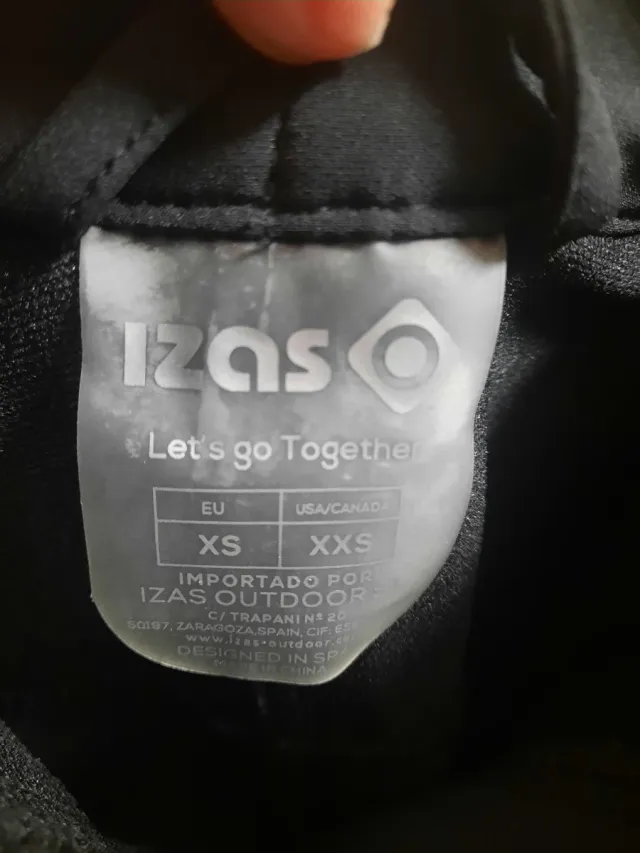 Pantalones de montaña negros con cinturón