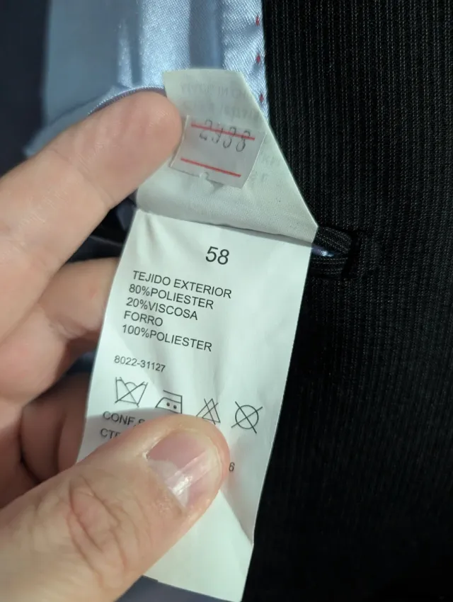 Chaqueta de traje alta calidad