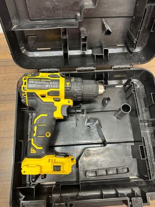 Taladro Percutor Stanley Fatmax Brushless +Maletin