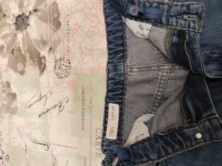 Pantalón vaquero ancho niña Talla 13-14