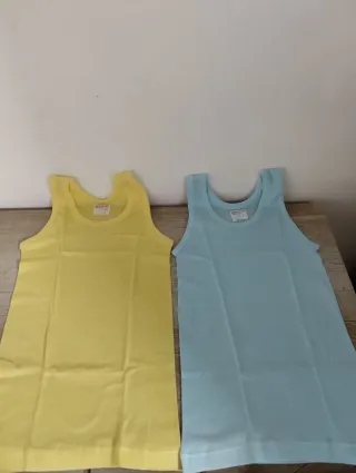 Lote 2 Camisetas Tirantes Sport Niño Abanderado