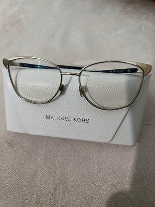 Gafas Michael Kors Doradas y negras con Caja
