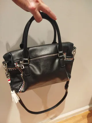 Bolso Desigual Negro Multicolor