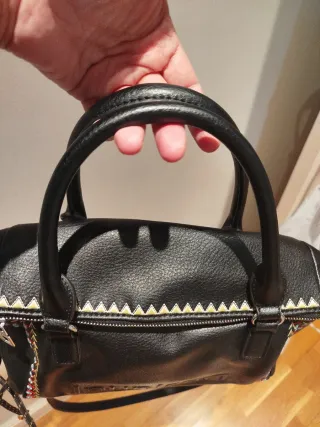 Bolso Desigual Negro Multicolor