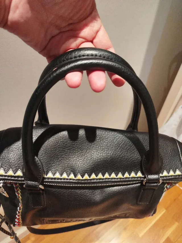 Bolso Desigual Negro Multicolor