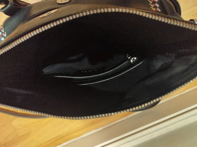 Bolso Desigual Negro Multicolor