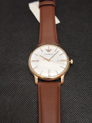 Reloj Emporio Armani AR11572 Hombre Rosado Piel