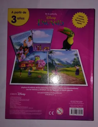 Libro aventuras Encanto + muñecos