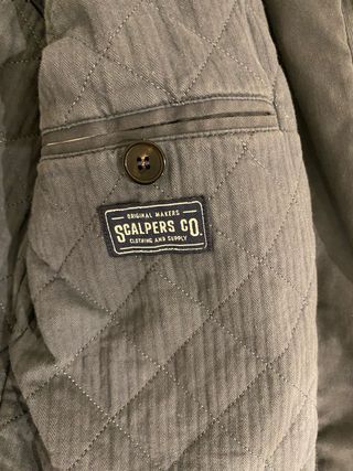 Chaqueta Scalpers Hombre Talla M Azul