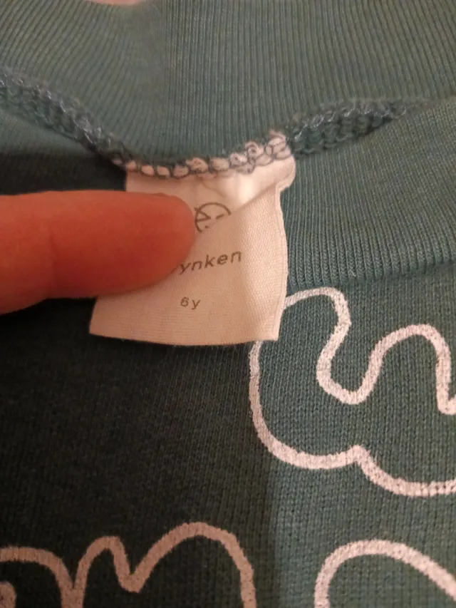 3 camisolas Wynken criança 6 anos