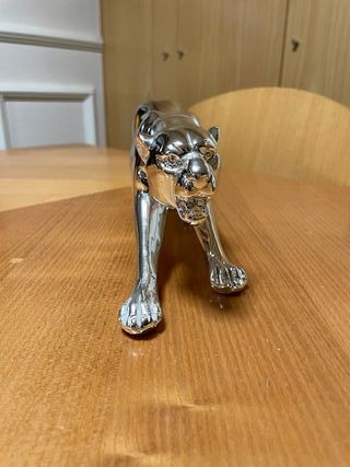 Figura Tigre Plateado