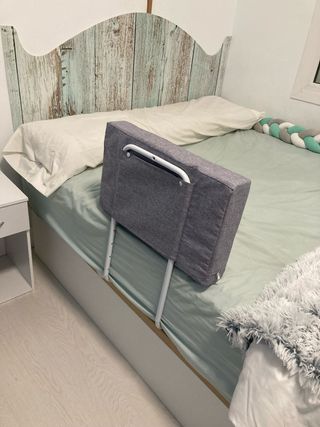 Barrera Cama Infantil Gris