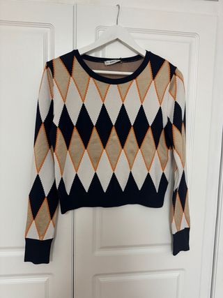 Jersey fino Zara rombos