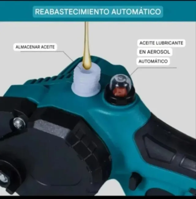Motosserra e Tesoura Elétricas com Bateria Recarregável