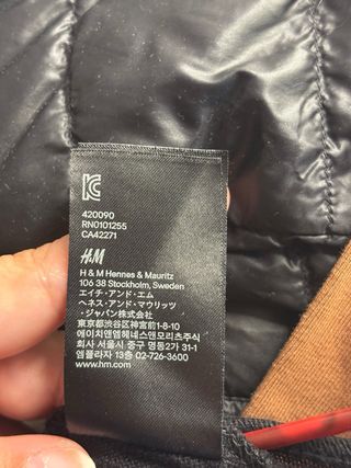 Chal negro manga corta