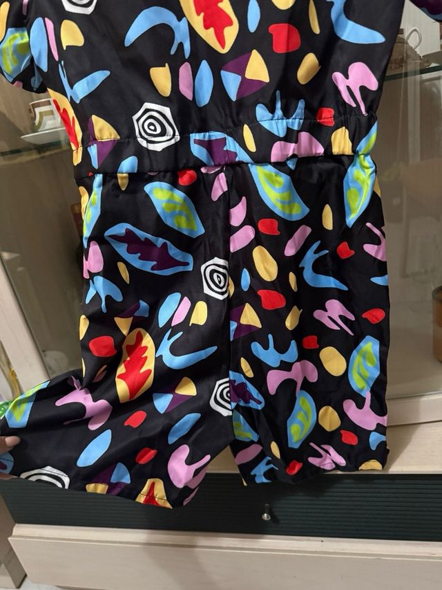 Mono corto estampado mujer