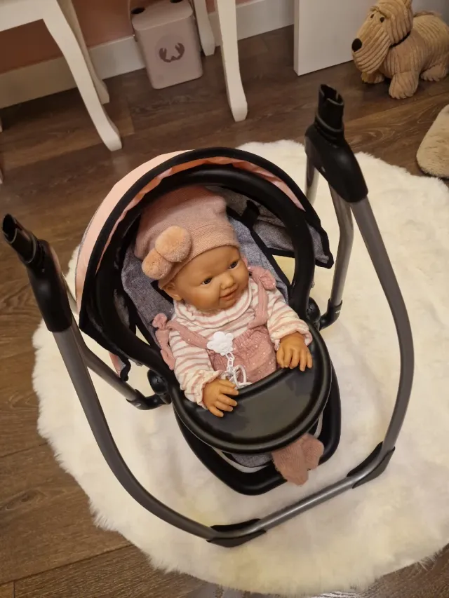 Trona balancín para bebé de juguete