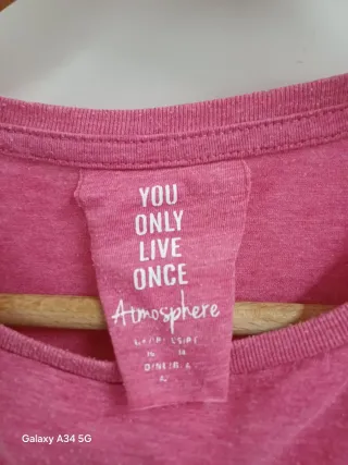 Maglia donna rosa taglia L