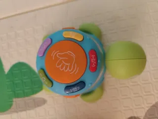 Cangrejo y tortuga musical para bebé