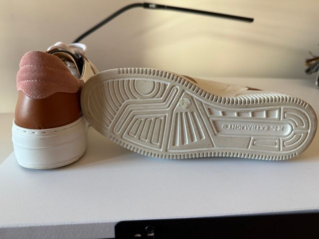 Zapatillas CMB Mujer Rosas y Blancas