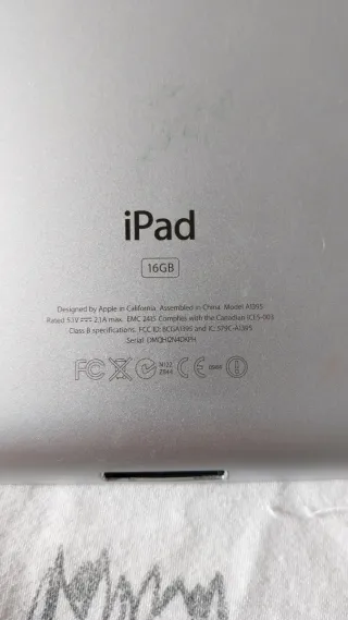 iPad 1ª Gen. Blanco 16G