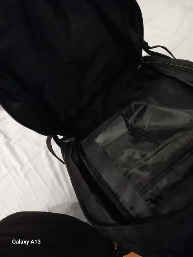 Zainetto Merci nero e bianco