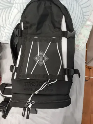 Zainetto Merci nero e bianco