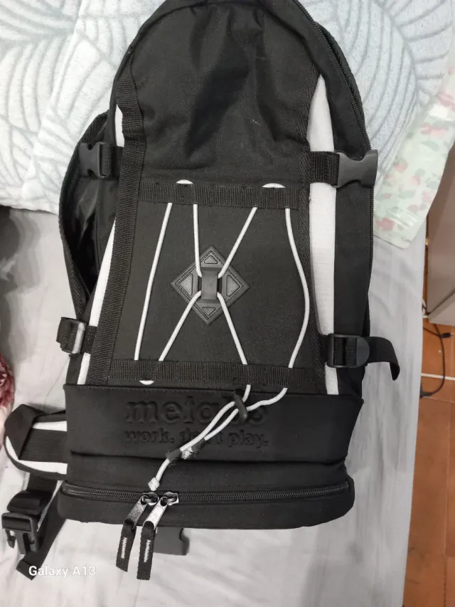 Zainetto Merci nero e bianco