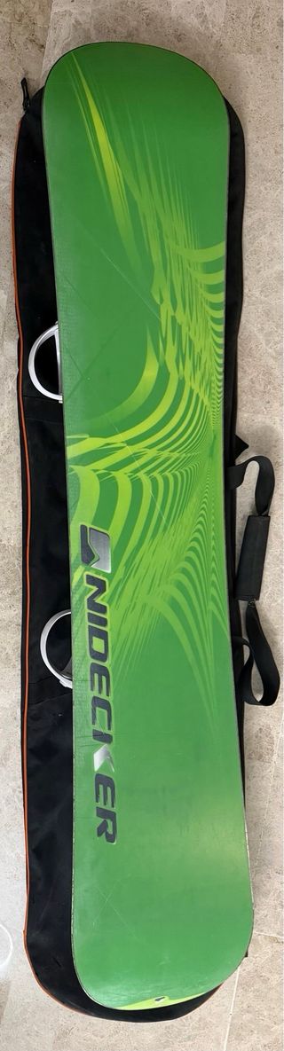 Tabla Snowboard Nidecker Axis 163 + Funda + Botas