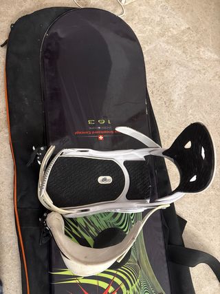 Tabla Snowboard Nidecker Axis 163 + Funda + Botas