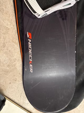 Tabla Snowboard Nidecker Axis 163 + Funda + Botas