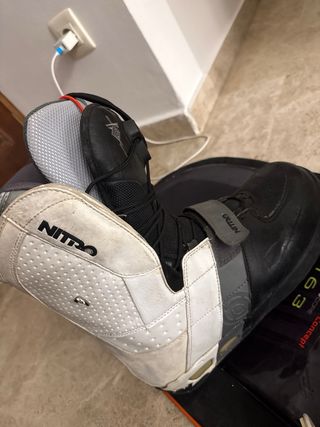 Tabla Snowboard Nidecker Axis 163 + Funda + Botas