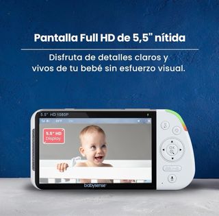 2 Cámaras Vigilabebés Babysense