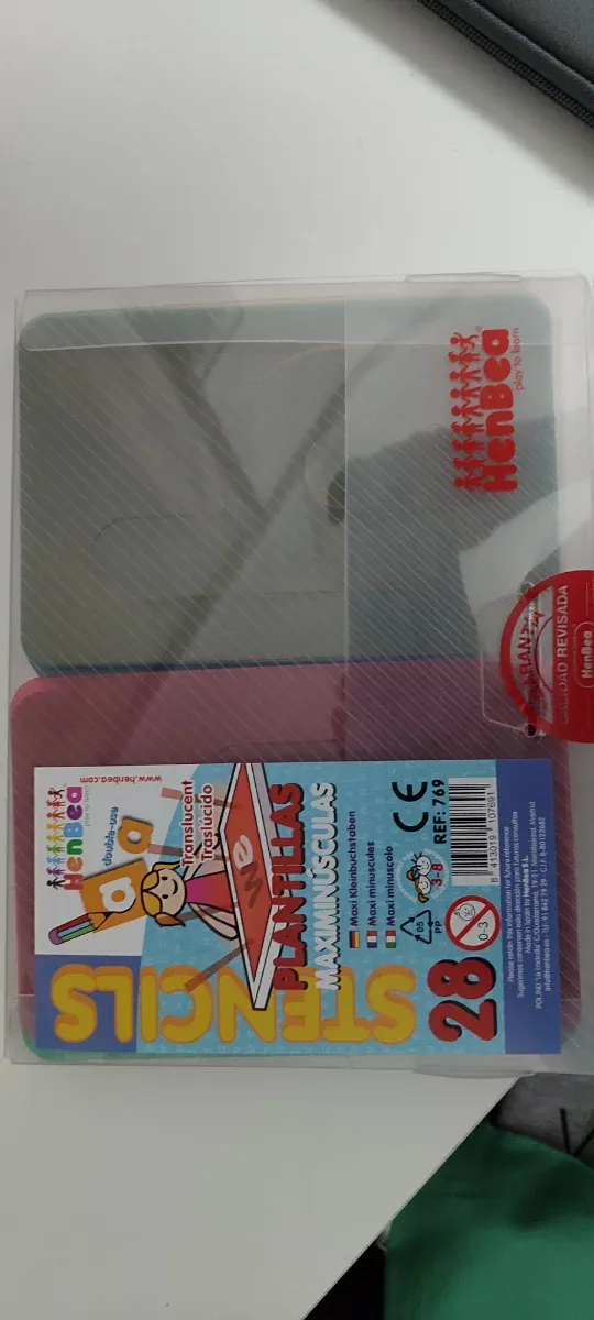 Kit Plantillas ABC Henbea Lecto-Escritura