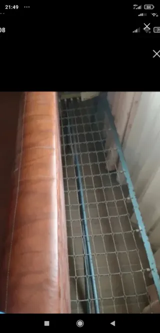 Sofá Cama Click Clack Marrón Piel