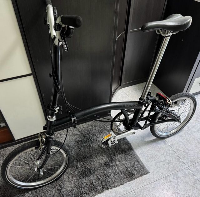 Bici plegable Brompton H6E año 2017 rueda 16”