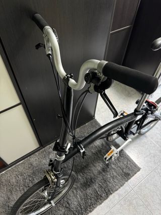 Bici plegable Brompton H6E año 2017 rueda 16”