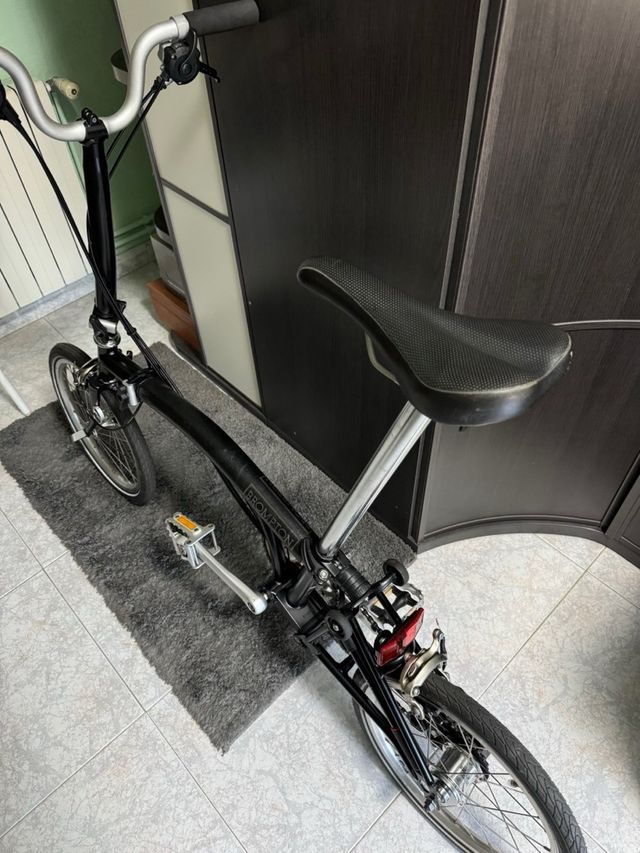 Bici plegable Brompton H6E año 2017 rueda 16”