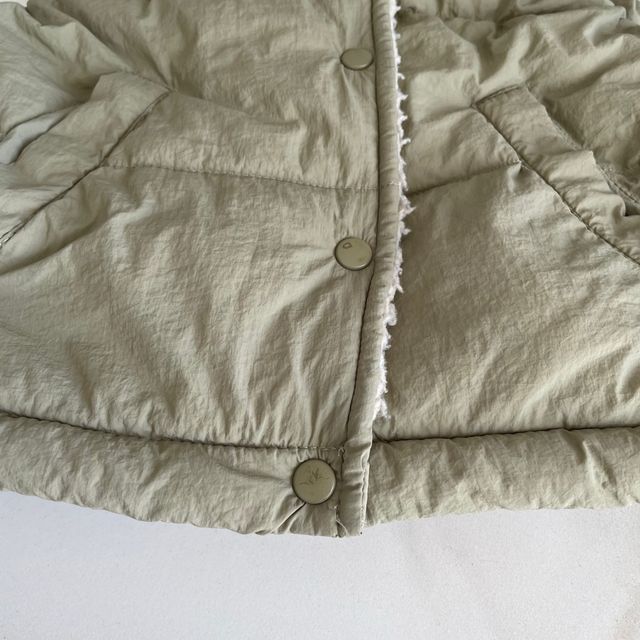 Chaleco Zara niño verde oliva