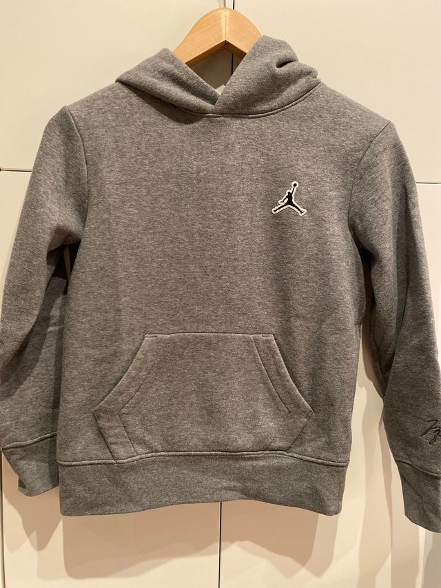 Sudadera Jordan Nike gris niño Talla M
