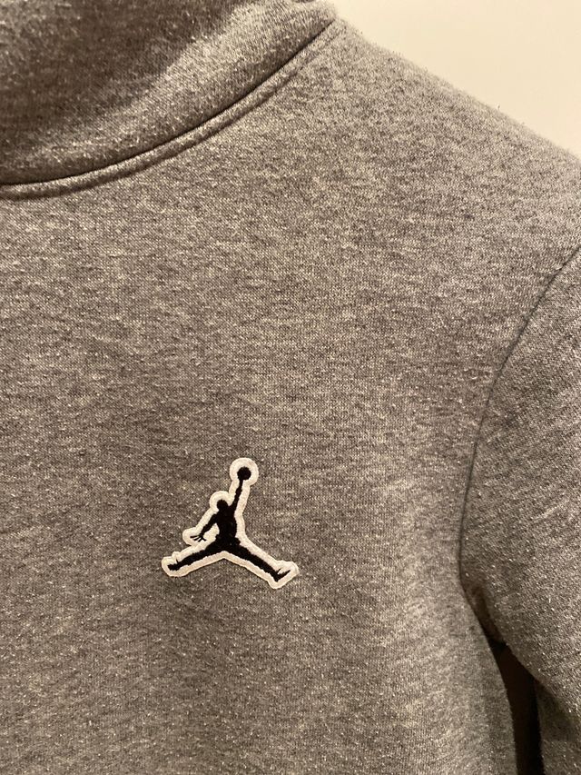 Sudadera Jordan Nike gris niño Talla M