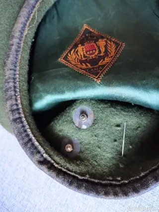 Boina verde Coes años 60. Elosegui, talla 58