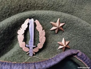 Boina verde Coes años 60. Elosegui, talla 58