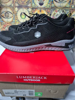 Scarpe Running Lumberjack Uomo Nere