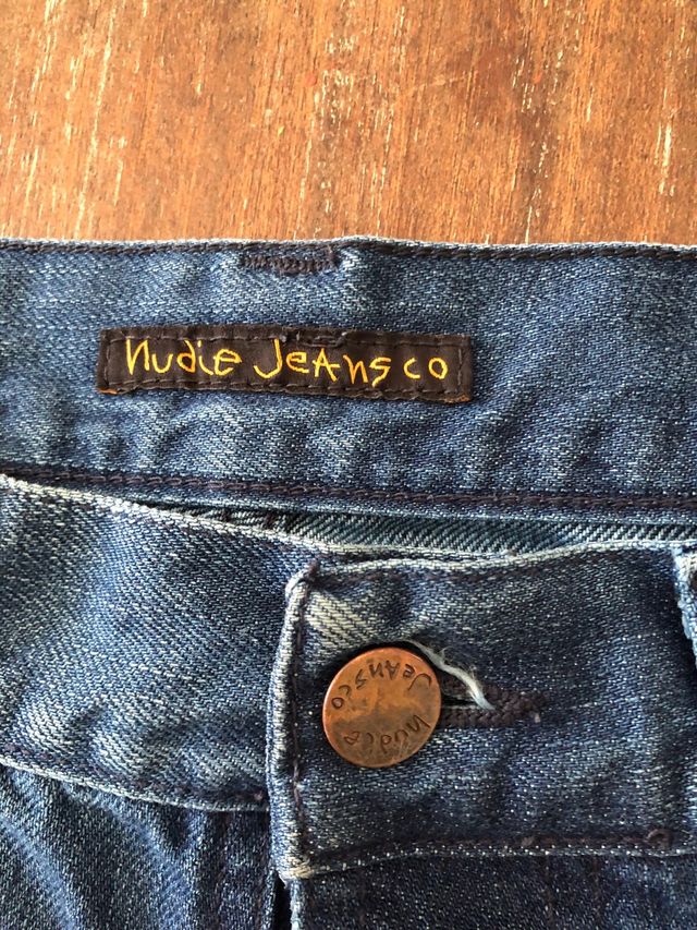 Nudie Jeans Steady Eddie Hombre Azul w30