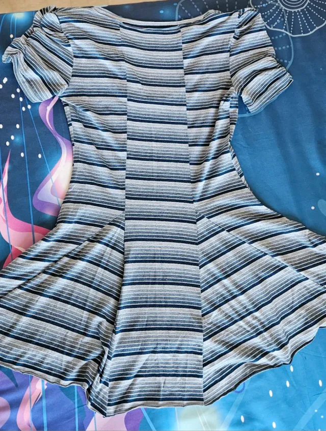 Camiseta estilo vestido rayas