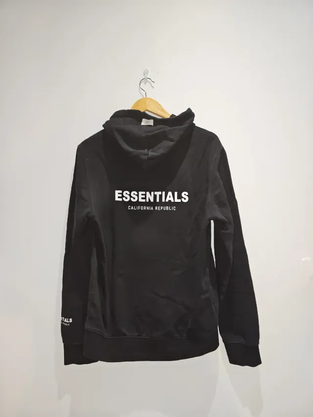 Sudadera Essentials Negra