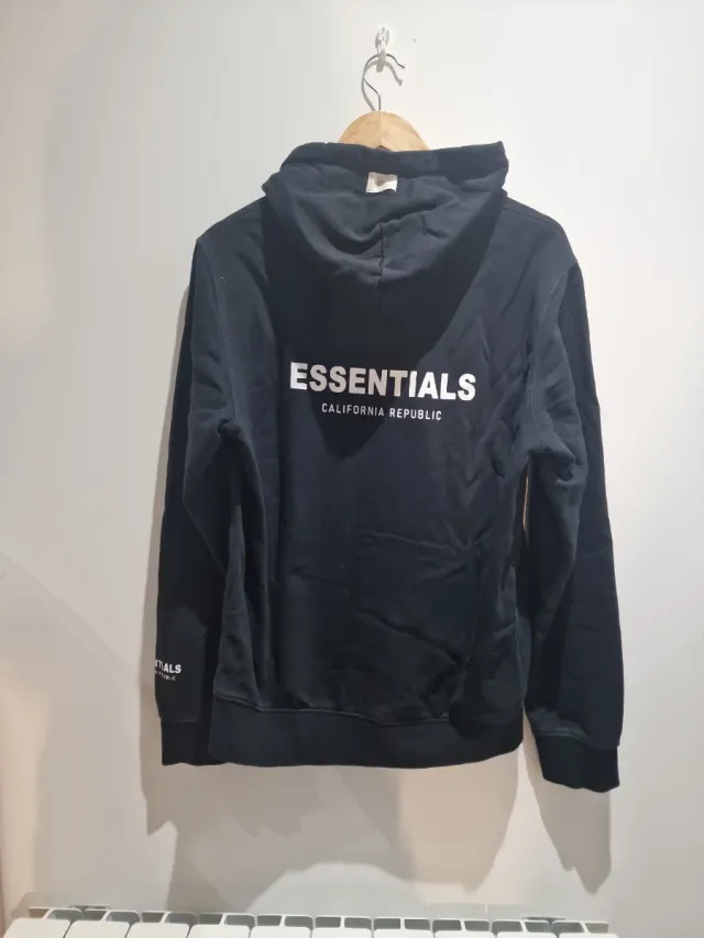 Sudadera Essentials Negra