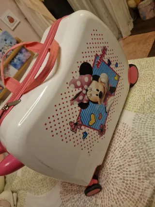 Maleta infantil Minnie Mouse con ruedas