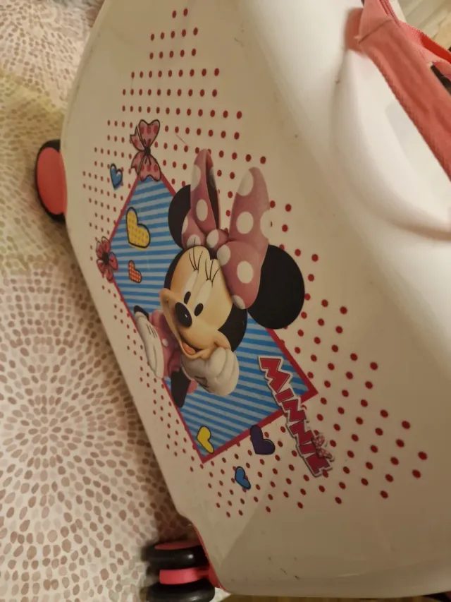 Maleta infantil Minnie Mouse con ruedas